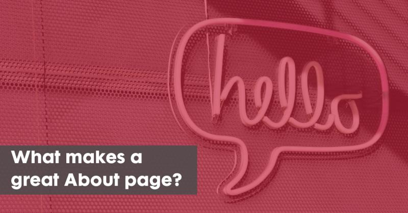 What Makes a ‘Great’ About Page?